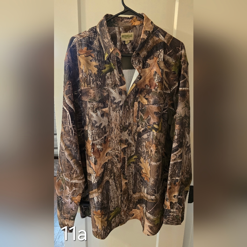 RedHead Men's Woodland Camo Shirt Jacket